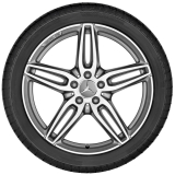 Roues hiver AMG 19 pouces Classe E E43/E53 213/238 grises, jeu de roues complètes d’origine Mercedes