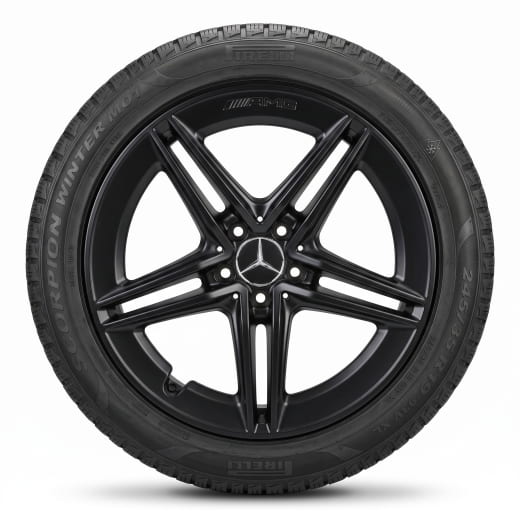 Roues hiver AMG 19 pouces CLA 45 Coupé C118 Original Mercedes-AMG | A17740123007X35-W-Pirelli