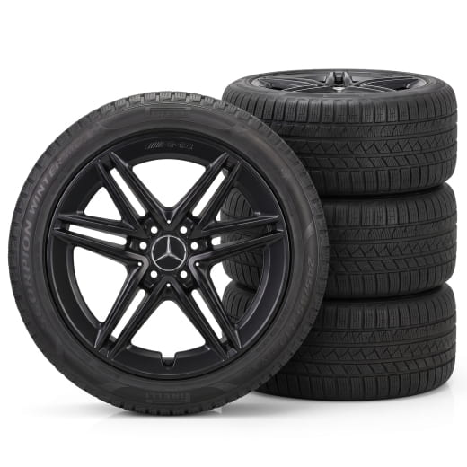 Roues hiver AMG 19 pouces CLA 45 Coupé C118 Original Mercedes-AMG | A17740123007X35-W-Pirelli