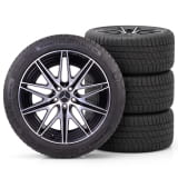 Roues hiver AMG GLC SUV X254 20 pouces noir mat Continental