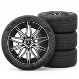 Roues hiver AMG GLC SUV X254 20 pouces noir mat Michelin