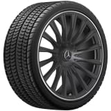 Roues hiver AMG S63 E Performance V223 21 pouces noir mat Michelin