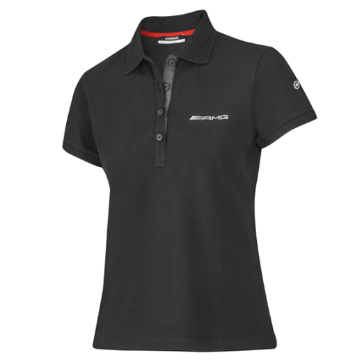 Poloshirt Frauen schwarz Original Mercedes-AMG | B6695919
