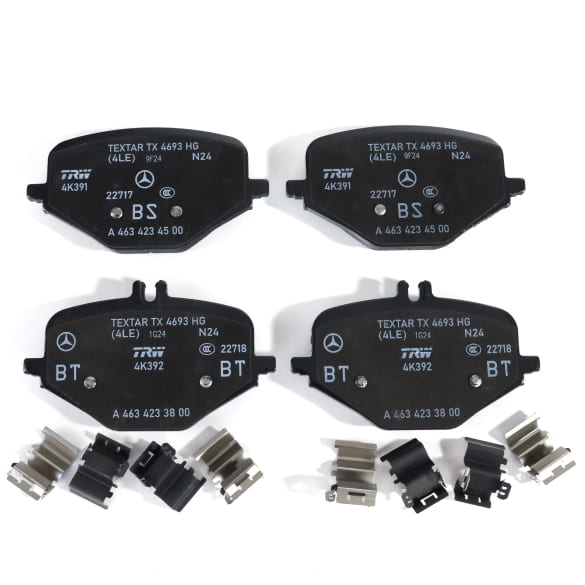 AMG remblokken set achter GLE 167 origineel Mercedes-Benz | A0004203705-167