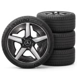 Ruedas de invierno AMG 19 pulgadas GLB X248 Michelin de 5 radios Original Mercedes-Benz