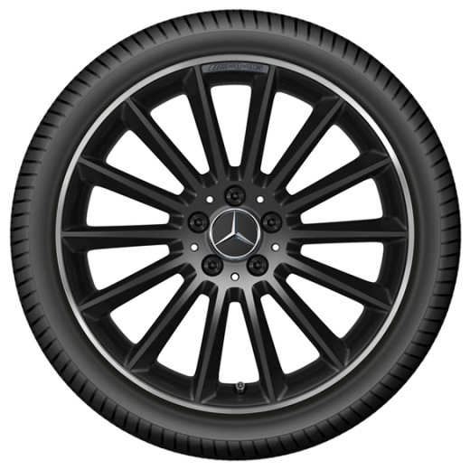 Llantas AMG de verano 19 pulgadas negras originales Mercedes-Benz | Q440241910070-Bridgestone