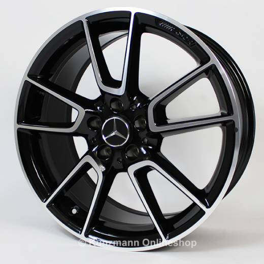 Ruedas de verano AMG 19 pulgadas Mercedes-Benz Clase C 205 5 radios dobles  | A2054014900/65007X23-Continental