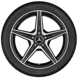 Llantas de invierno AMG 18 pulgadas Clase C 205 C43 AMG C450 Original Mercedes-Benz