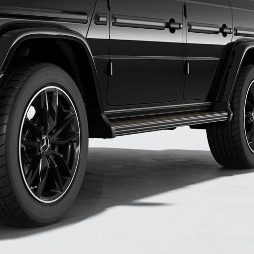 AMG running boards G-Class W465 black retrofit Original Mercedes-Benz | W465-Trittbretter-black