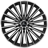 Set cerchi AMG 20 pollici GLC X254 ruota multirazze nero tornito lucido originale Mercedes-AMG
