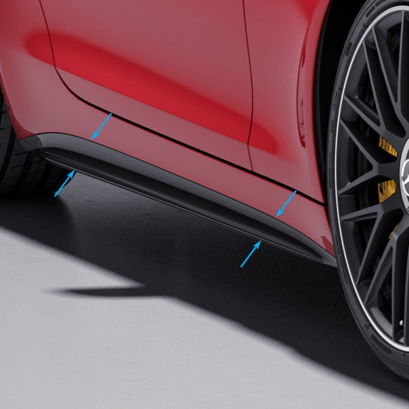 AMG side skirts inzet SL R232 Roadster Original Mercedes-AMG