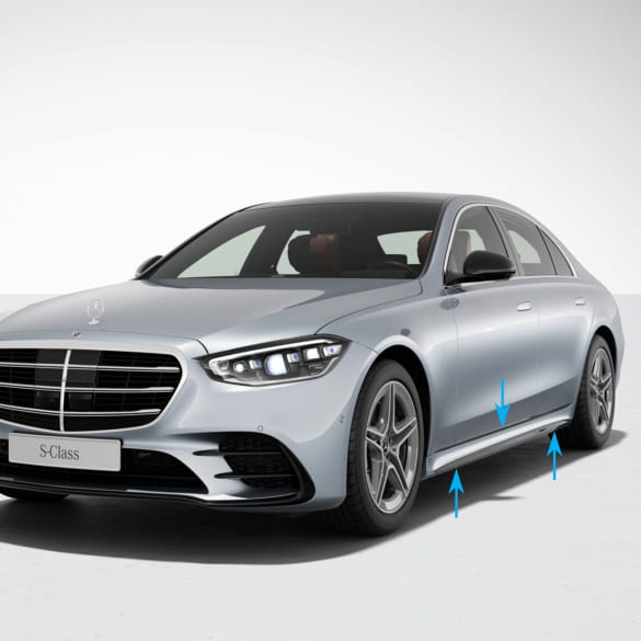 AMG side skirts S-Class W223 Genuine Mercedes-Benz