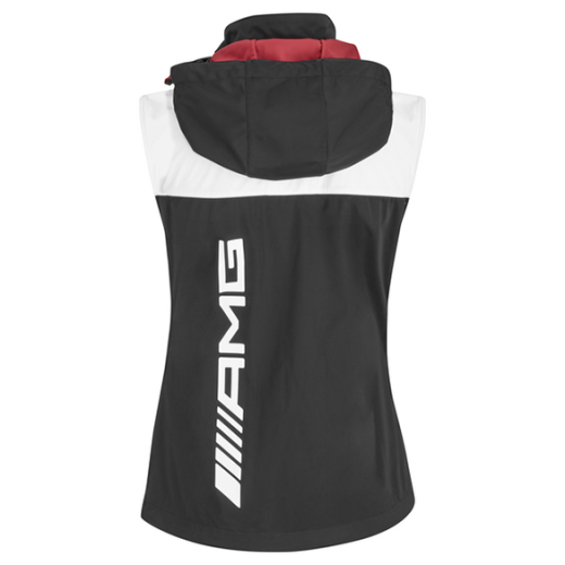 AMG Softshelljas Vest Dames zwart | B6695925-K