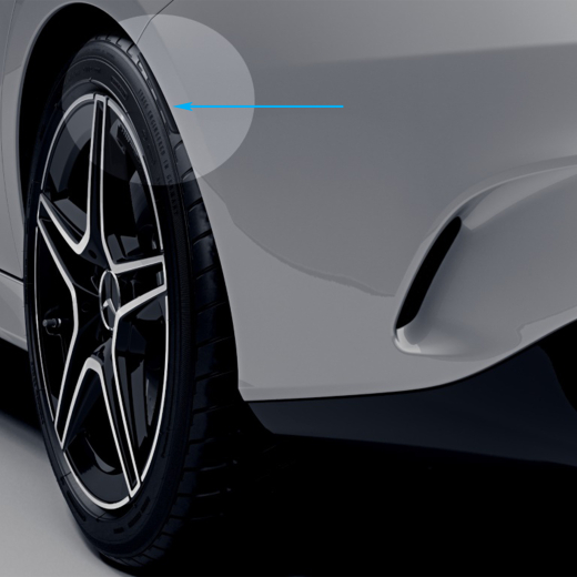 AMG spatbordverbreders CLA 118 Mercedes-AMG | Radlaufverbreiterung-CLA-118