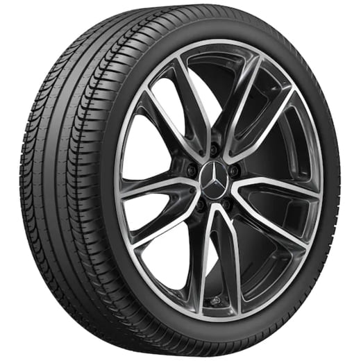 AMG Summer wheels 19 inch CLA coupe C118 Bridgestone Genuine Mercedes-Benz | A1774011700 7X23-S-C118