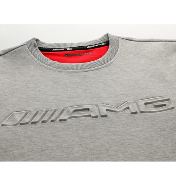Sweatshirt heren grijs melange Original Mercedes-AMG | B6695893