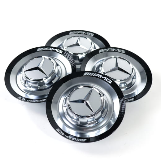 Tapacubos AMG diseño de cierre centralizado gris himalaya Original Mercedes-Benz | A0004005700 7Y79-B