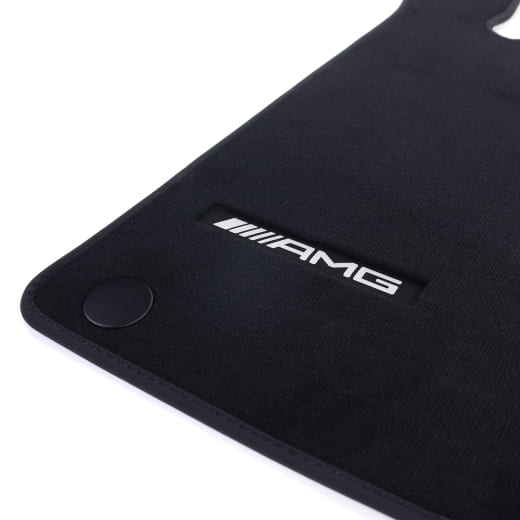 Tappetini auto AMG in velours GLB X247 nero set 4 pezzi originali Mercedes-Benz | A2476800102 9J74
