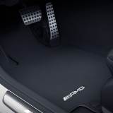 Tappetini AMG in velluto E-Klasse T-Modell S213 neri originali Mercedes-Benz