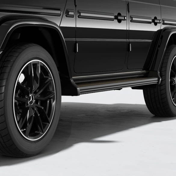 AMG Trittbretter G-Klasse W465 schwarz Nachrüstung Original Mercedes-Benz | W465-Trittbretter-black