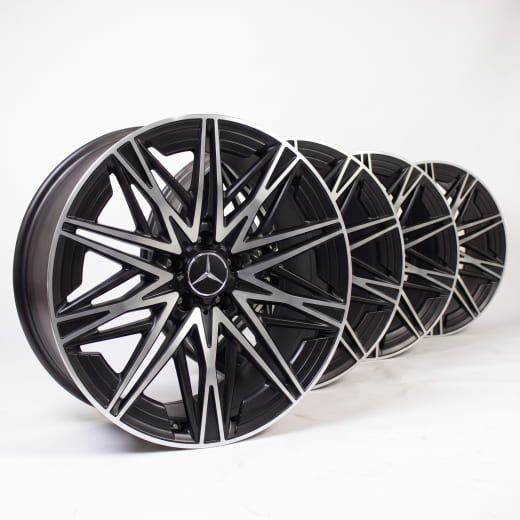 AMG velgen C-Klasse EQ W520 20 inch multi-spaaks glanzgedraaid | A5204011800/-1900 7X23