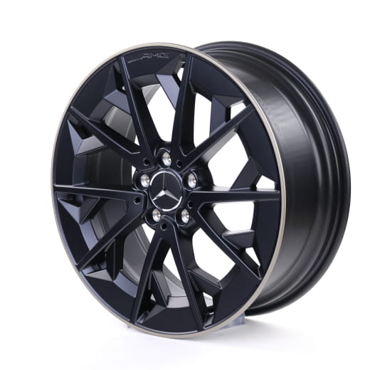AMG velgen CLA X178 Shooting Brake 19 inch zwart mat goud Origineel Mercedes-Benz | A1744011400 9Z46-X178