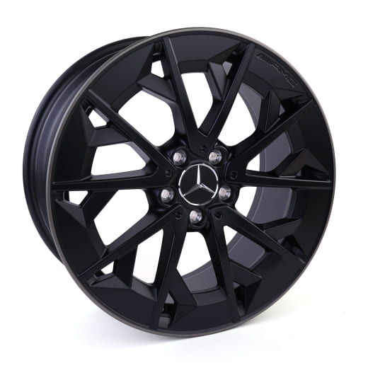 AMG velgen CLA X178 Shooting Brake 19 inch zwart mat goud Origineel Mercedes-Benz | A1744011400 9Z46-X178