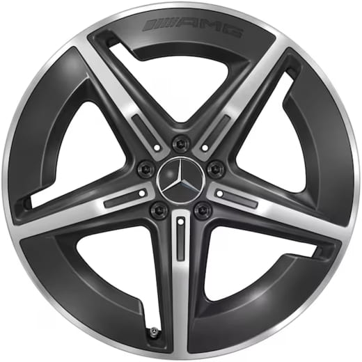 AMG Velgen GLC EQ X540 20 inch zwart origineel Mercedes-Benz | A5404011100/1200 7X23