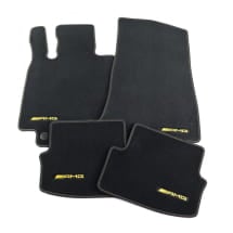 AMG velor floor mats Final Edition C-Class C205 black 4-piece Original Mercedes-AMG | A2056807911 1C88