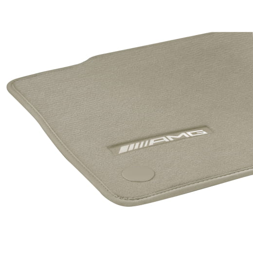 AMG velour car mats AMG GT C590 4-piece Beige Genuine Mercedes-Benz | A5906802701 8AL9