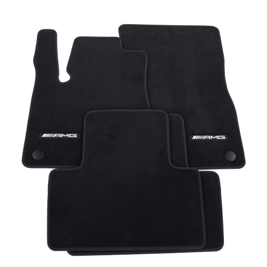 AMG velour car mats C-Class electric W520 4-piece Genuine Mercedes-Benz | A5206803000 9A84
