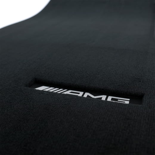 AMG velour floor mats CLA Coupe C174 black 3-piece Genuine Mercedes-Benz | A1746808300 9J74-C174
