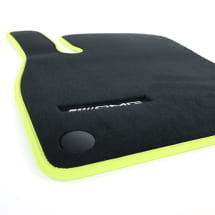 AMG velour floor mats CLA Coupé C174 black Energygreen 3-piece Genuine Mercedes-Benz | A1746808300 6C83-C174