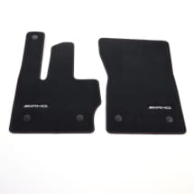 AMG velours floor mats G-Class W465 black accent red 4-piece set genuine Mercedes-Benz  | A4656806301 3B92