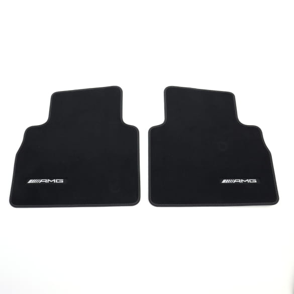 AMG velours floor mats G-Class W465 black basalt grey 4-piece set genuine Mercedes-Benz  | A4656806301 7J20