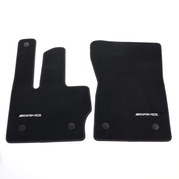 AMG velours floor mats G-Class W465 black basalt grey 4-piece set genuine Mercedes-Benz  | A4656806301 7J20