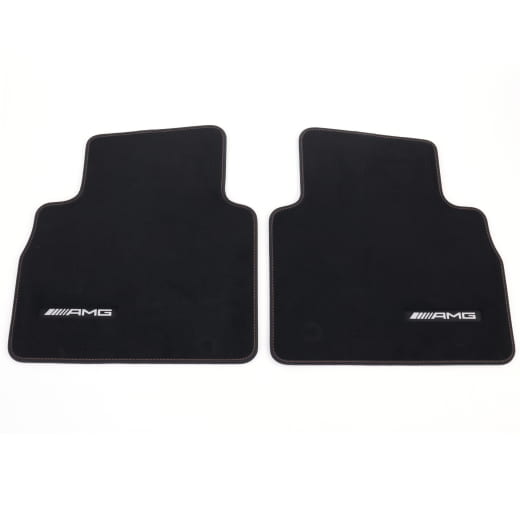 AMG velours floor mats G-Class W465 black bronze 4-piece set genuine Mercedes-Benz  | A4656806301 8H36