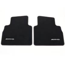 AMG velours floor mats G-Class W465 black bronze 4-piece set genuine Mercedes-Benz  | A4656806301 8H36