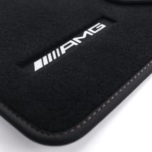 AMG velours floor mats G-Class W465 black dark tobacco 4-piece set genuine Mercedes-Benz  | A4656806301 8J60