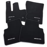 AMG velours floor mats G-Class W465 black gold 4-piece set genuine Mercedes-Benz 