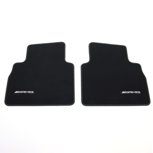 AMG velours floor mats G-Class W465 black genuine Mercedes-Benz  | A4656806301 6C77
