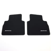 AMG velours floor mats G-Class W465 black genuine Mercedes-Benz  | A4656806301 6C77