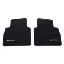 AMG velours floor mats G-Class W465 black SL red 4-piece set genuine Mercedes-Benz  | A4656806301 3D16
