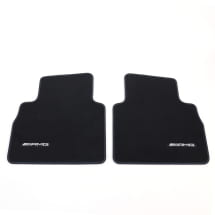 AMG velours floor mats G-Class W465 black tikki blue 4-piece set genuine Mercedes-Benz  | A4656806301 5F06