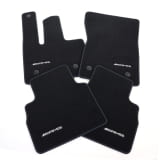 AMG velours floor mats G-Class W465 black tikki blue 4-piece set genuine Mercedes-Benz 