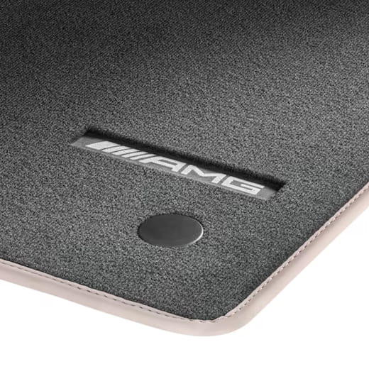 AMG velours floor mats G-Class W465 grey genuine Mercedes-Benz  | A4656806301 7Q17