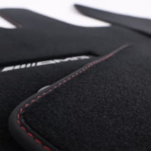 AMG Veloursmatten automatten G-Klasse W465 zwart accentrood  | A4656806301 3B92