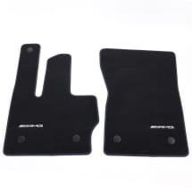 AMG velours automatten G-Klasse W465 zwart tikkiblau 4-delig | A4656806301 5F06