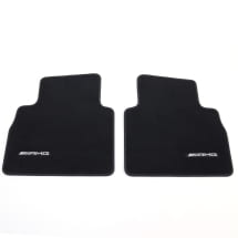 AMG Veloursmatten Fußmatten G-Klasse W465 schwarz pazifikblau 4-teilig Original Mercedes-Benz | A4656806301 5C68