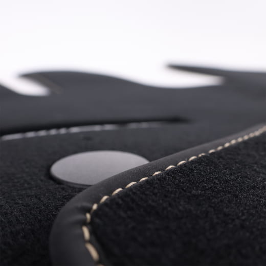 AMG Veloursmatten Fußmatten G-Klasse W465 schwarz catalanbeige 4-teilig Original Mercedes-Benz | A4656806301 8AA5